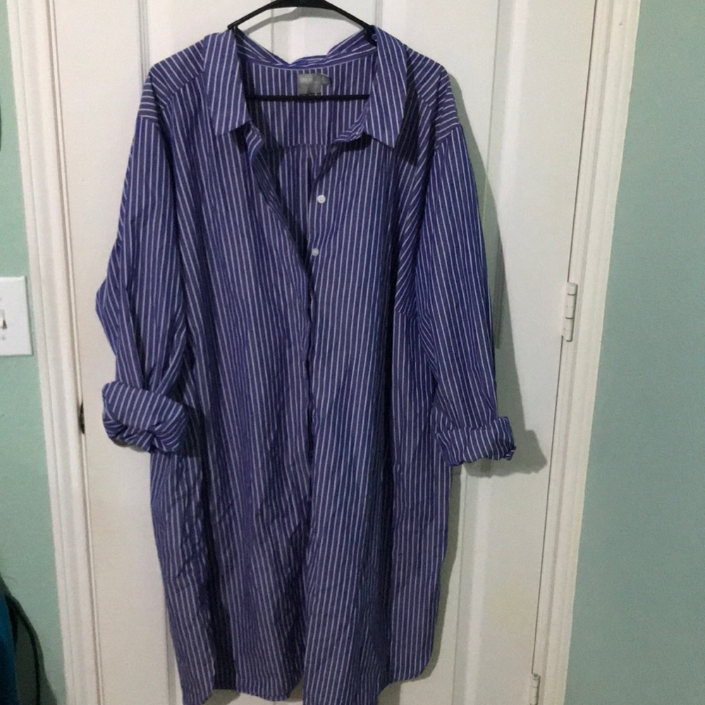 ASOS curve shirt dress